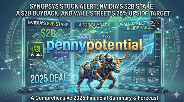 Synopsys Stock Alert: Nvidia’s $2B Stake, a $2B Buyback, and Wall Street’s 25% Upside Target